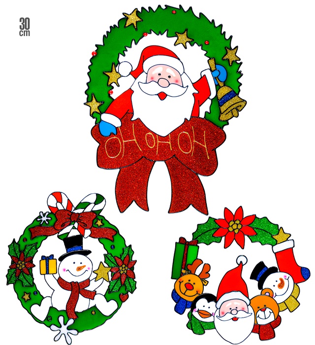 Sticker Geam Craciun