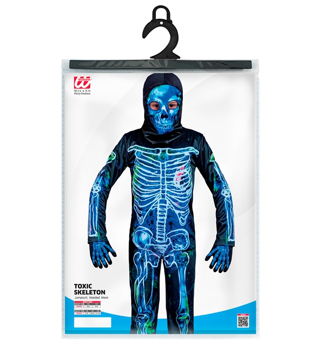 Costum Schelet Toxic Copii