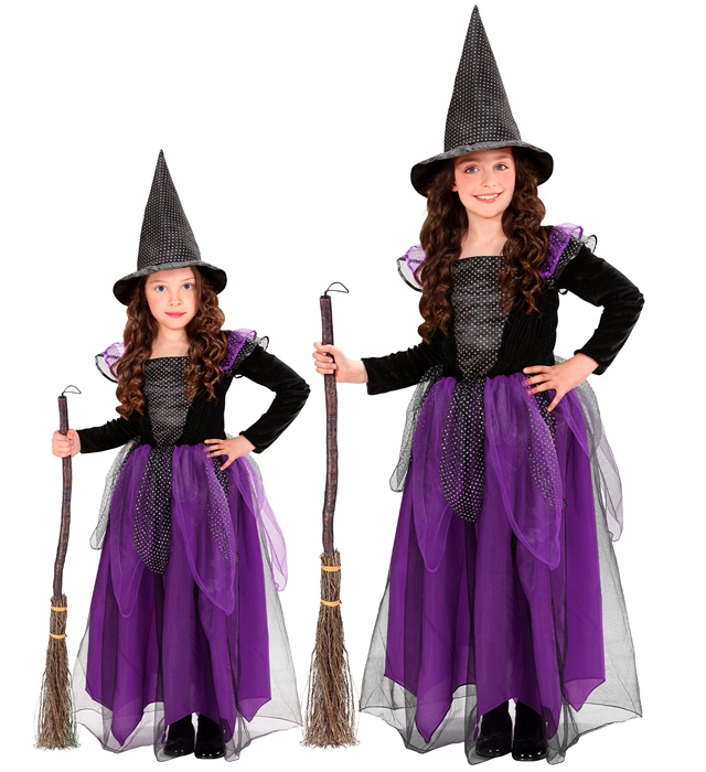 Costum Vrajitoare Magica Mov