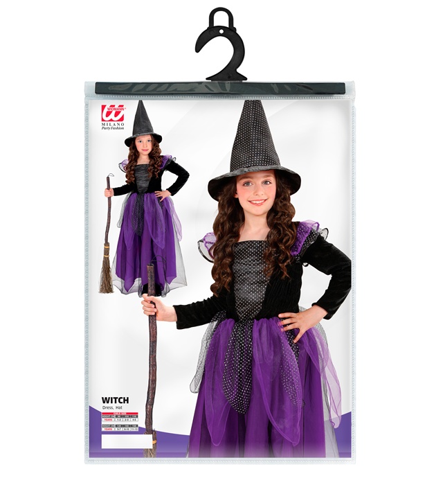 Costum Vrajitoare Magica Mov