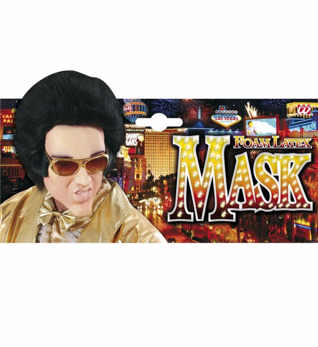 Mască Latex Elvis