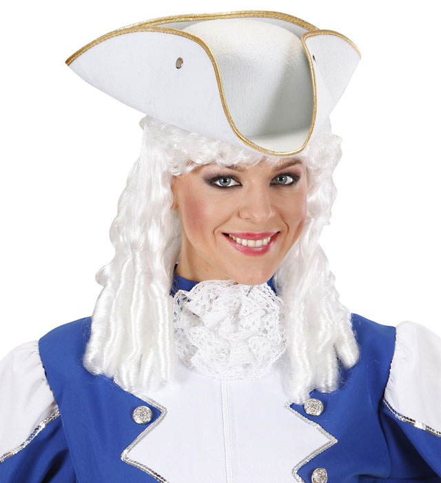 Palarie Tricorn Alba