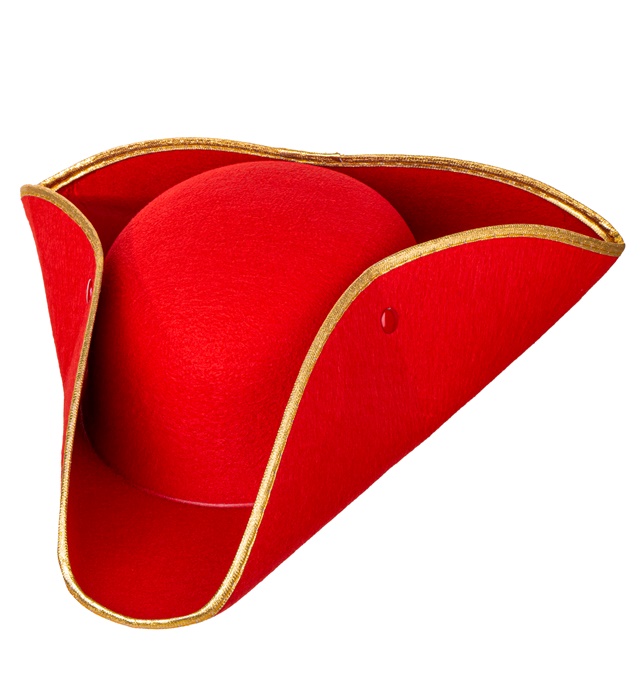 Tricorn Roșu