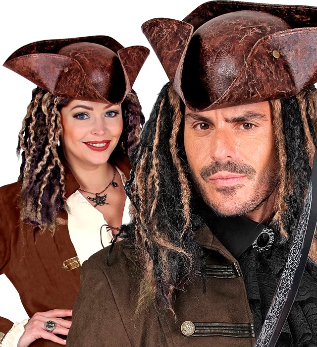Palarie Pirat Tricorn