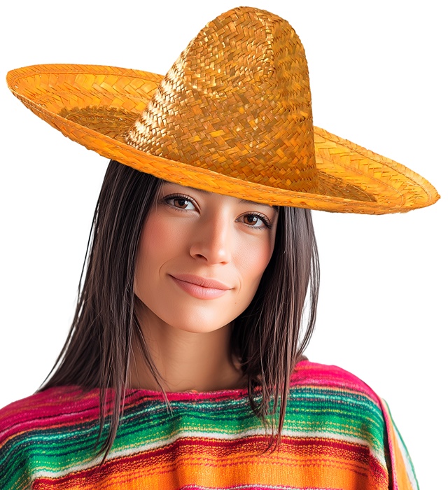 Palarie Sombrero Portocalie