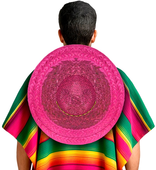 Pălărie Sombrero Roz