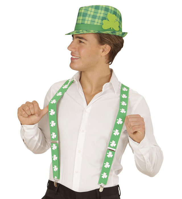 Palarie Fedora St. Patrick`s Day