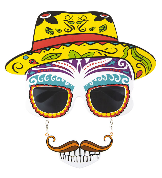 Ochelari Schelet Dia De Los Muertos