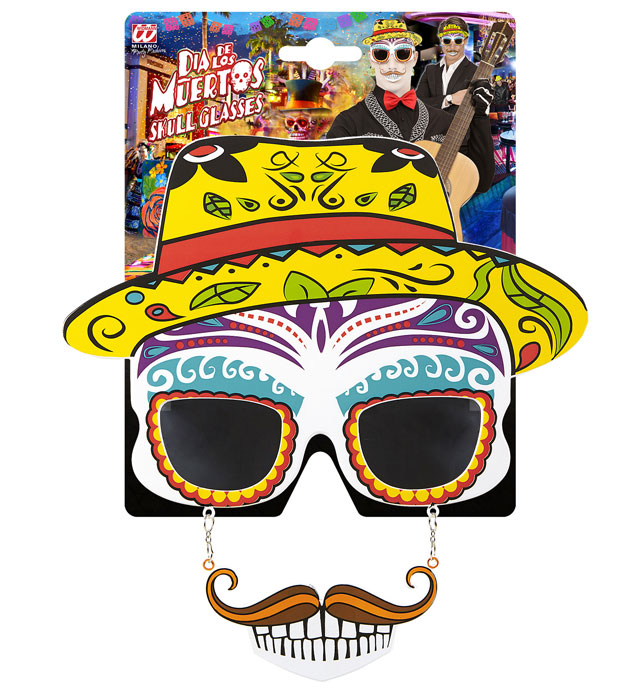 Ochelari Schelet Dia De Los Muertos