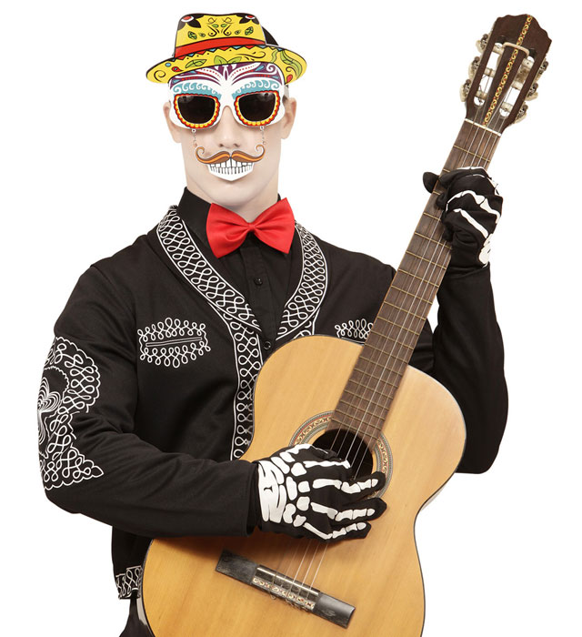 Ochelari Schelet Dia De Los Muertos