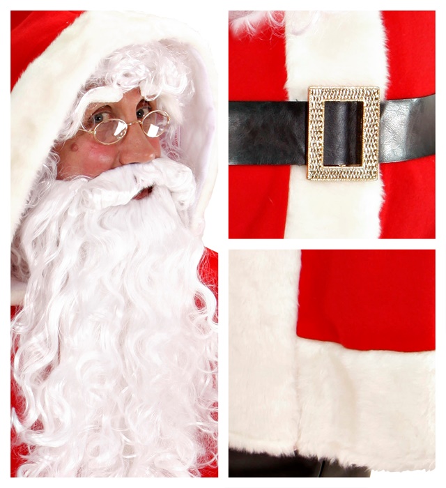 Costum Mos Craciun Roba Complet
