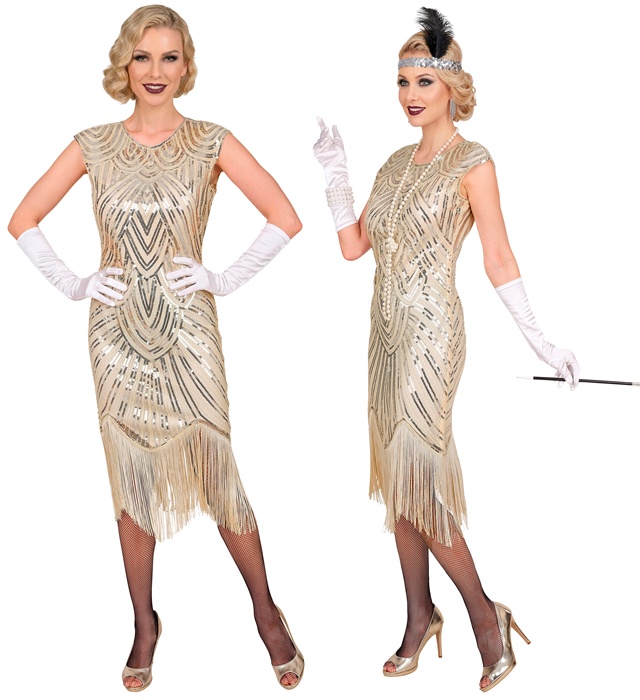 Rochie Flapper Cream