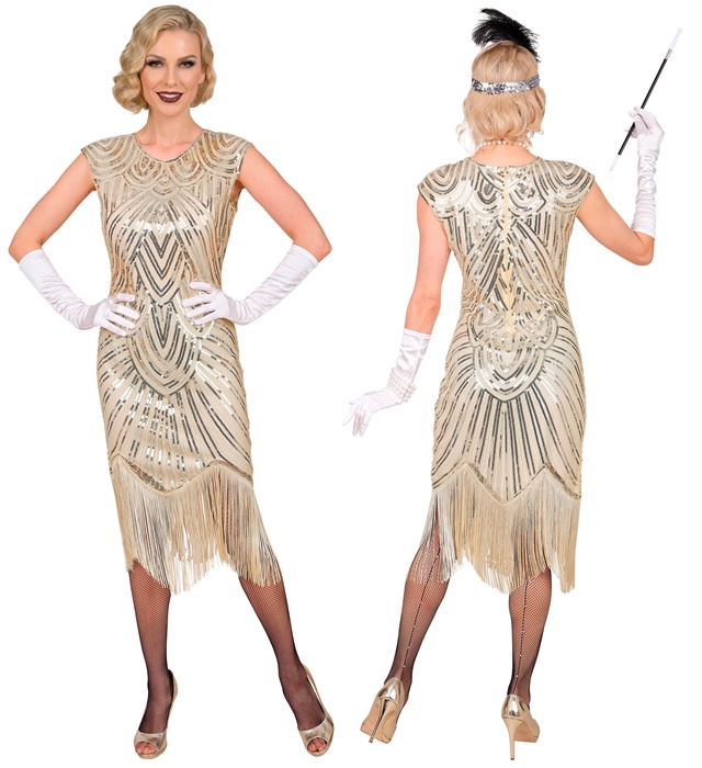 Rochie Flapper Cream