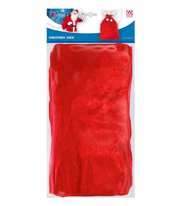 Sac Mos Craciun Catifea