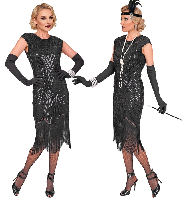 Rochie Flapper Neagră