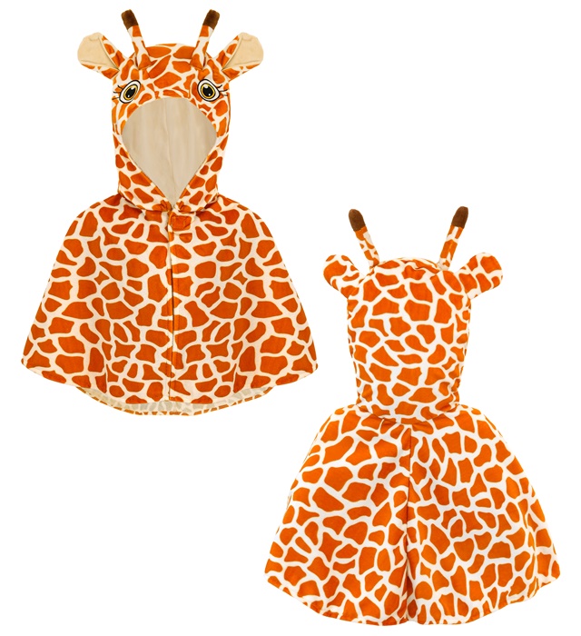 Costum Poncho Girafa