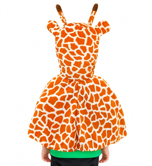 Costum Poncho Girafa