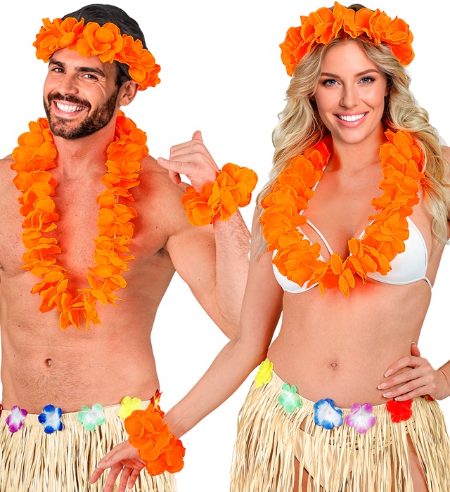 Set Hawaii Portocaliu