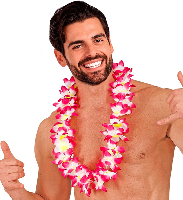 Ghirlanda Hawaii Flori Roz