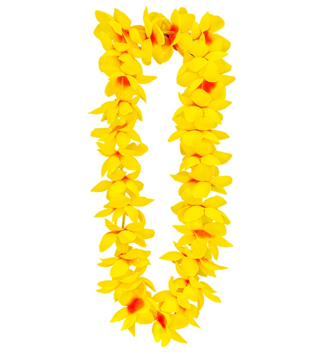Ghirlanda Hawaii Flori Galbene