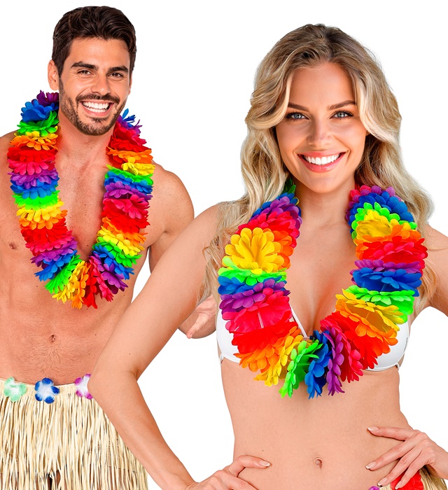 Ghirlanda Hawaii Multicolora Deluxe