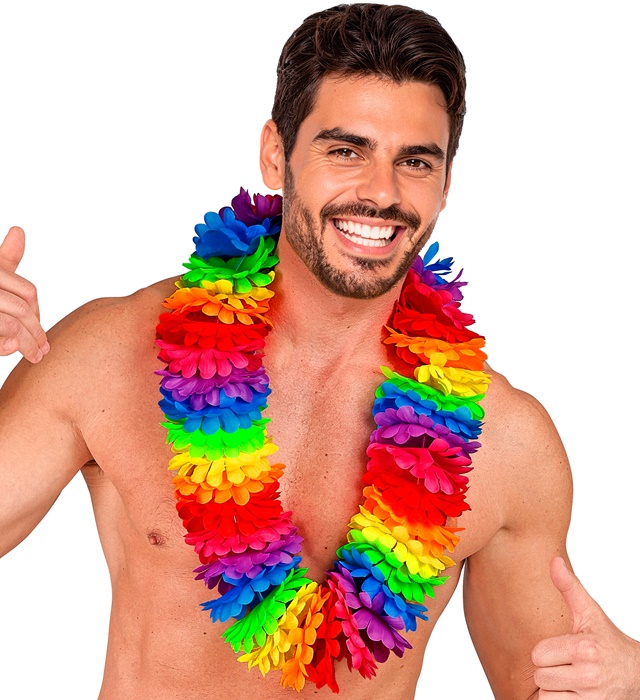 Ghirlanda Hawaii Multicolora Deluxe