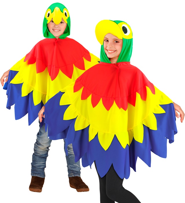 Costum Poncho Papagal