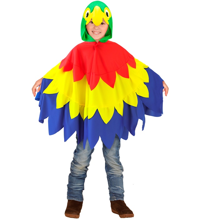 Costum Poncho Papagal