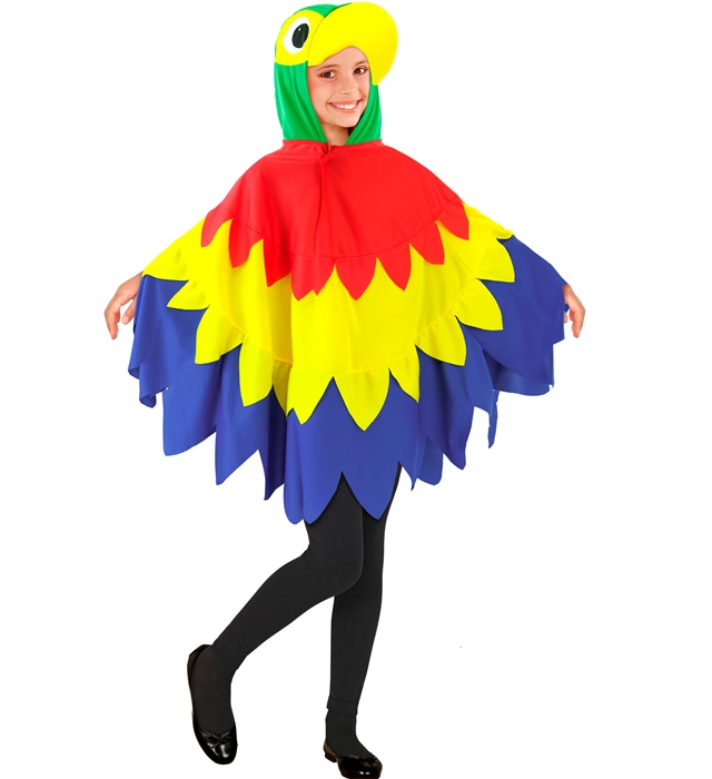 Costum Poncho Papagal