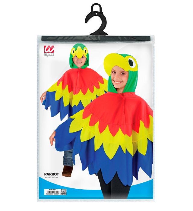 Costum Poncho Papagal