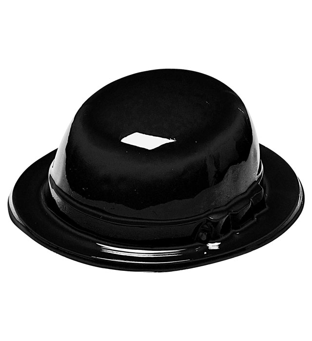 Palarie Melon Negru Plastic