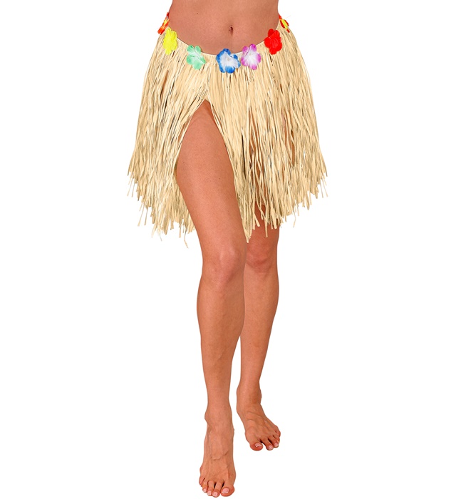 Fusta Hawaii Scurta Natur