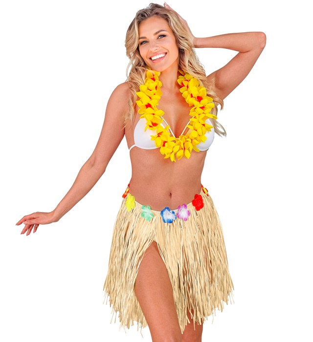 Fusta Hawaii Scurta Natur