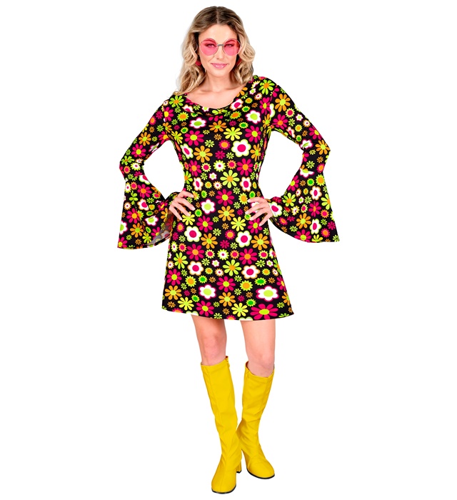 Costum Anii 60 Flori