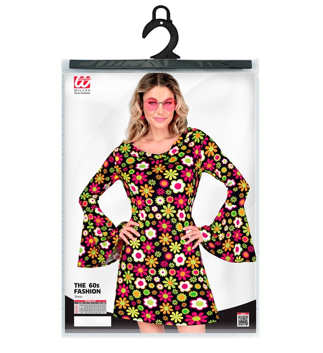Costum Anii 60 Flori