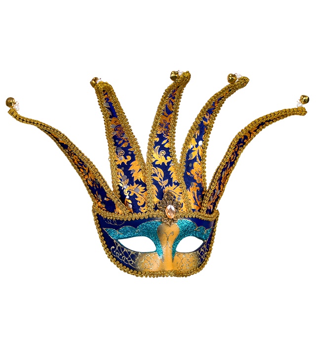 Masca Arlechin Jester Carnaval