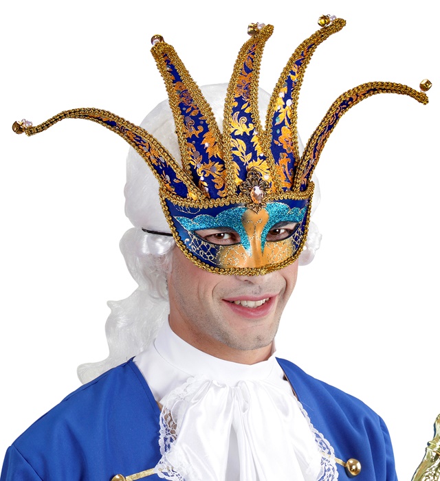 Masca Arlechin Jester Carnaval