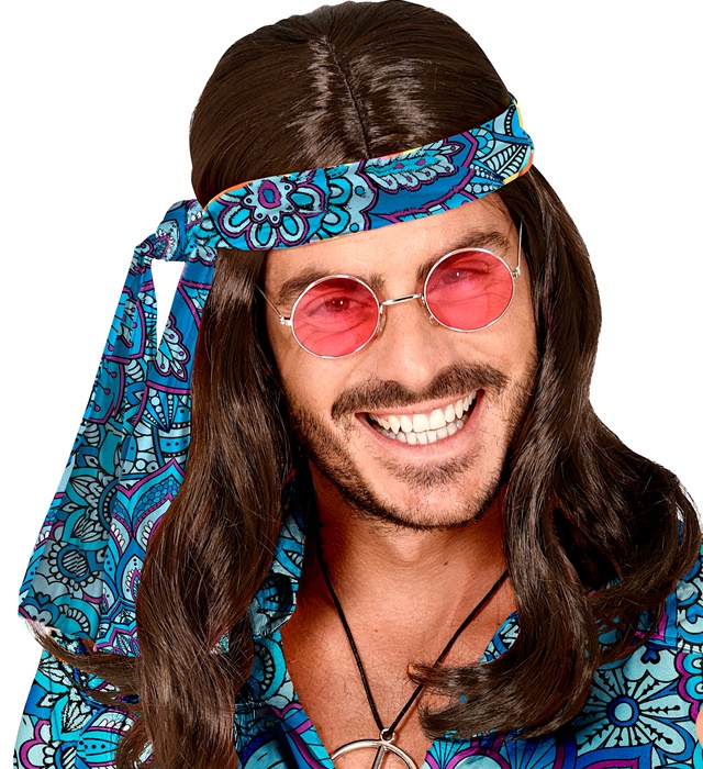 Bandana Hippie Albastra