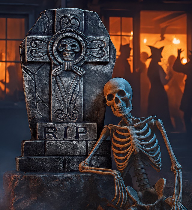 Piatra Funerara Cruce "RIP"