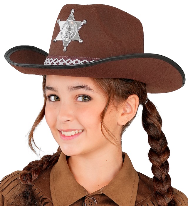 Palarie Cowboy Copil Maro