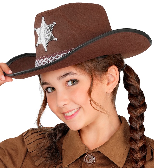 Palarie Cowboy Copil Maro