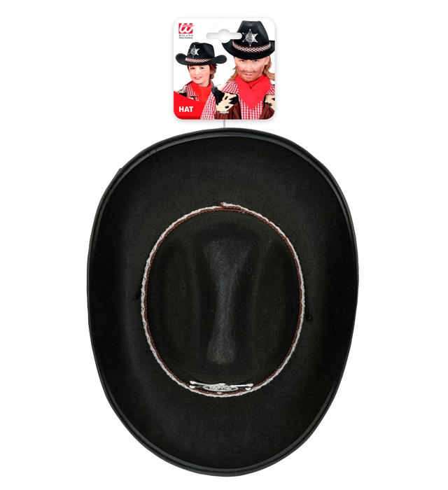 Palarie Cowboy Copil Neagra