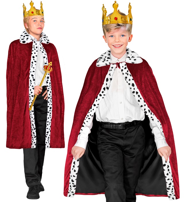 Pelerina Rege Burgundy Copii