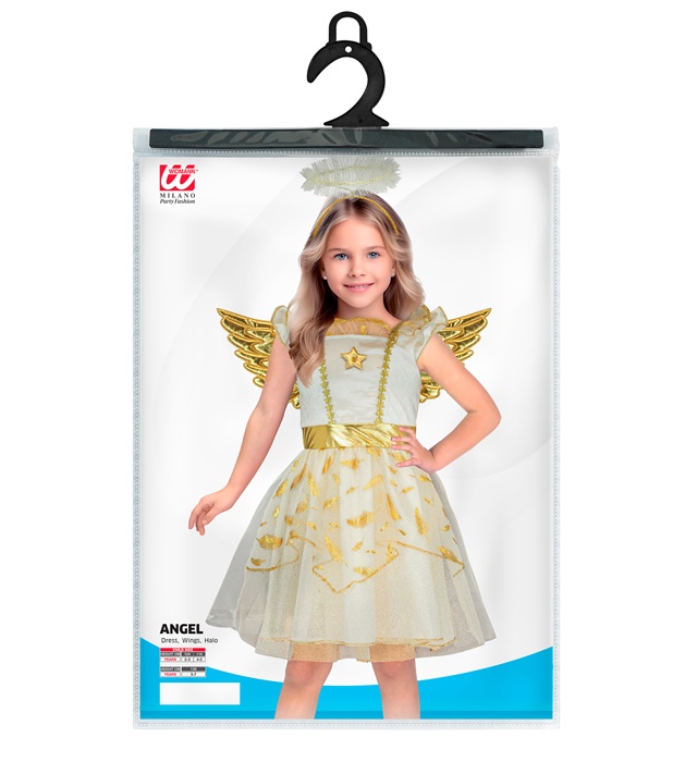 Costum Inger Auriu Fetite