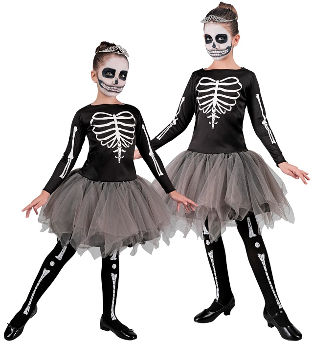 Costum Schelet Balerina Copii