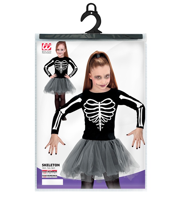 Costum Schelet Balerina Copii