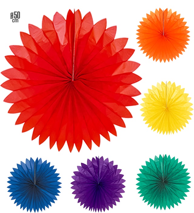 Decor Rozeta Hartie 50 cm