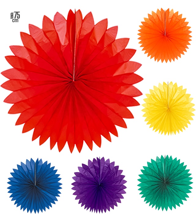 Decor Floare Hartie 75 cm