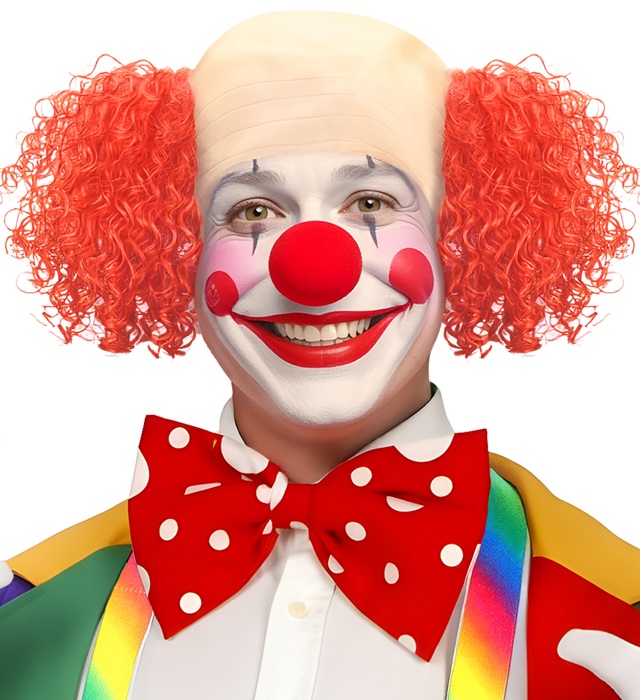 Peruca Clown Creata
