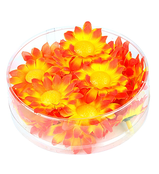 Flori Decorative Portocalii 20 Buc
